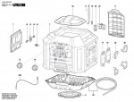 Bosch 3 601 D29 760 GML 20 Radio Box 110 V / GB Spare Parts GML20